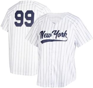 Baseball Jersey Shirt for Women Fan Number 22/27 Stripes Jersey Baseball Mom Shirts for Party Baseball Gift