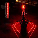 Super Bright Bike Laser Light USB R