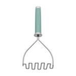 KitchenAid Gourmet Stainless Steel Wire Masher, 10.24-Inch, Aqua Sky