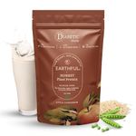 Earthful Honest Plant Protein | 18g Protein/Serving. Low Glycemic Index | For Weight Management, Energy, Muscle Support & Recovery | Made with Pea & Brown Rice | Apple Cardamom - 513g