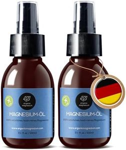 Aceite de magnesio Ultra Pur 100 ml (x2) – 100% natural puro aceite de Zechstein de Organic Magnesium | Perfecto para deporte y relajación muscular | concentrado de cloruro de magnesio líquido