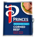 Princes Reduced Salt Corned Beef, 340 g (Pack of 1)