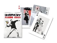 Gibsons Banksy Playing Cards | Card Game | Pack of cards | Single Deck of Cards | Piatnik