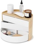 Umbra Jewelry Box, Wood, White/Natural, Regular
