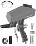 InoKraft Portable Sandblaster Gun Kit for Air Compressor, Mini Sandblaster for Rust & Paint Removal, Compatible with Aluminum Oxide, Sand, Walnut Shell & Soda, Perfect for Metal & Wood