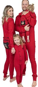 Lazy One - Pyjama Bear Bottom Adulte - M - Plaid Rouge