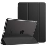 MoKo Case Fit New iPad 8th Gen 2020 / 7th Generation 2019, iPad 10.2 Case - Slim Lightweight Smart Shell Stand Cover with Translucent Frosted Back Protector for iPad 10.2", Black(Auto Wake/Sleep)