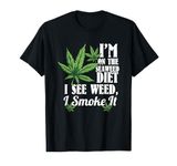 Marijuana Shirts, Funny Weed Stoner, See Weed Smoke It T-Shirt