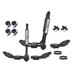 Malone Foldaway-5™ Multi-Rack Folding 1 or 2 Kayak, SUP, Canoe Carrier, Black (MPG125)