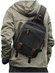 WEPLAN sling bag,canvas messenger b