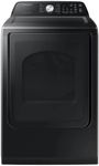 Samsung DVE47CG3500V 7.4 Cu. Ft. Black Top Load High Efficiency Smart Electric Dryer
