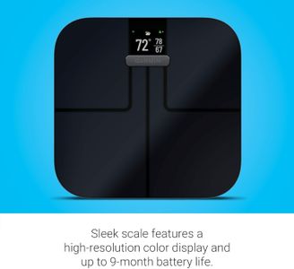 Garmin Index S2 Smart Scale – Body Composition, Black