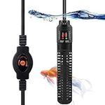 Sgizoku 500W Aquarium Heater with Over-Temperature Protection and Automatic Power-Off When Leaving Water - Fish Tank Heater Use for Saltwater and Freshwater Aquarium