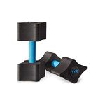 TYR Aquatic Resistance Dumbbells,All(Black-Blue)