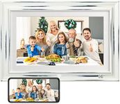 KODAK 14.1 Inch Smart WiFi Digital Picture Frame 1920x1080 Touch Screen, Auto-Rotate, Built in 32GB Memory, Share Photos and Videos for Anywhere Anytime, for Friends and Family (White, 14.1 Inch)