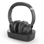 Avantree Ensemble Bluetooth 5.0 Wireless Headphones for TV Watching w/Bluetooth Transmitter & Charging Dock 2 in 1 (Digital Optical AUX RCA), 35 Hrs Playtime Wireless Headset, Plug n Play, No Delay