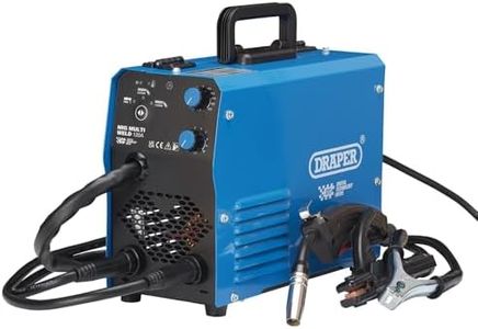 Draper 70049 Gasless MIG Inverter Multi-Welder Dti, 120A Blue One Size