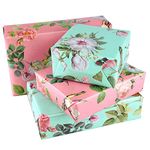 PLULON 6 Sheets Floral Birthday Gift Wrapping Paper, Wrapping Paper for Wedding, Birthdays, Valentines, Christmas