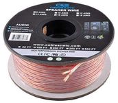 100ft (30m) Pro Series 16 Gauge OFC Speaker Wire, 16AWG (100 Feet / 30 Meter) Oxygen Free Copper UL CL3 Rated Fire Safety Speaker Wire Cable for Home Theater, Car Audio and Outdoor Use