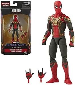 MARVEL - Legends Series - 6inch Integrated Suit Spiderman - Movie Inspired - Spider-Man: No Way Home - Premium Design - Collectible Action Figure - Toys for Kids - Boys and Girls - F3018 - Ages 4+