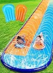 Sloosh 22.5ft Double Water Slides, 
