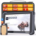 THINKCAR Bidirectional Scan Tool, THINKSCAN 689BT Full System Automotive Diagnostic Tool with Lifetime Free Update, 3000+ Active Test, ECU Coding, 34+ Service, CANFD & DoIP, FCA AutoAuth