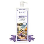 Rubz Lavender Bubble Bath | Enriched With Lavender Extract & Vitamin-E | Luxury Aromatherapy Bubble Bath For Mind & Body Bliss | 1 Litre