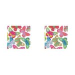 Butterflies Bright Caspari Cocktail or Tea Napkins Paper 25 cm Square 20 in Pack (Pack of 2)