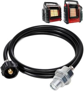 BlueStars Propane Fuel Filter F273699 with 6FT Hose Fit Mr.Heater Big Buddy