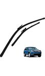 RYU7® Front Wiper Blades Fits For Land R-over Freelander (2006-2015 Model), Size-24" 20", Pack of 2