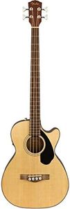 Fender CB-60SCE Acoustic Bass, with 2-Year Warranty Natural, Laurel Fingerboard