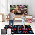 WuZhuangYuan Dance mat for Kids and Adults, 64G Memory Card, 899 Games 650 Songs and 75 Music Videos,Fitness Dance Games, Gift for Boys and Girls for TV;Premium Flannel Material