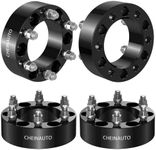 CHEINAUTO 6x5.5 Wheel Spacers for Silverado 1500 1999-2021,Sierra 1500 1999-2021,2 Inch 4Pcs 6x139.7mm Wheel Spacer for Tahoe Suburban Avalanche Yukon Escalade,with 14x1.5 Studs & 78.1mm Hub Bore