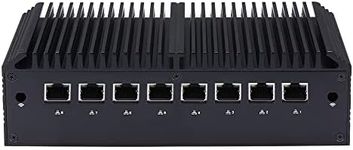 Q1012GE Hotel Soft Router with JCeleron 4305U 8 LAN B3 Firewall Support Win 11(32G DDR4 RAM, 256G mSATA SSD)