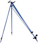 Shakespeare Salt Beach Rest - lightweight and robust, perfect for sea fishing from the beach, Blue/Black, 125-204 cm