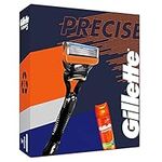 Gillette Fusion5 Razor + Shaving Gel Gift Set, Pack of 2