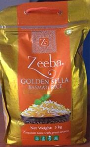 Zeeba Golden Sella Basmati Rice 5 kg