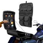 Mofun Tour Pack Pak Lid Organizer Saddlebags Tour Luggage Storage Bag Compatible with Harley Touring FLT FLH 1999-2013