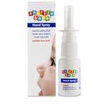 Snufflebabe Nasal Spray Saline Solution - Instant Congestion & Hayfever Relief - Suitable from Birth (15ml)