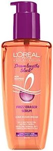 L'Oreal Paris Dream lengths Sleek Frizz Eraser Serum with Keratin and Castor Oil, 100 Milliliters