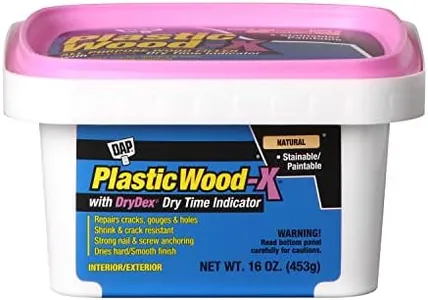 DAP 542 Series 00542 Pt Natural Plastic Wood-X w/Drydex, 16 OZ