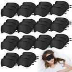 50 Pcs Sleep Eye Mask Shade Cover, Sleep Eye Mask for Men Women Kids, Individual Pack Sleeping Blindfold Eye Shade Cover for Travel, Plane, Hotel, Party