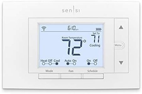 Emerson Sensi Wi-Fi Smart Thermostat for Smart Home, Pro Version, Works with Alexa, Energy Star Certified