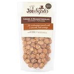 Joe & Sephs, Seph's Belgian Popcorn Sharing Bag, Handmade in UK, Suitable for Vegetarians, Gluten Free, Airpopped, Movie night, Chocolate, 75 gm