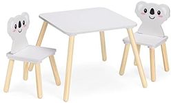 Navaris Kids Wooden Table and Chair