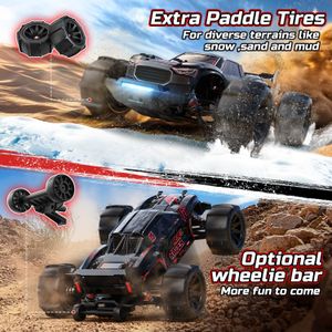 DEERC 1:14 Brushless RC Car for Adults – 46+ mph 4WD Off-Road Truck, Waterproof, All Terrain