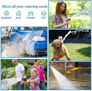 BABADU 100FT Expandable Garden Hose – Flexible with 7-Function Spray Nozzle