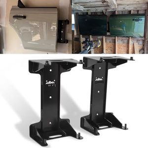 Broaddict 2X Wall Mount Door Storage Hanger Bracket Fit for 2021-2025 Ford Bronco 4 Door