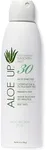 Aloe Up White Collection Continuous Sunscreen Spray SPF 30 - Broad Spectrum UVA/UVB Sunscreen Protector for Face and Body - With Moisturizing Aloe Vera Gel - Reef Safe - Coco-Mango Fragrance 5.5 Fl Oz