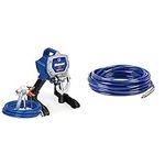 Graco Magnum 262800 X5 Stand Airless Paint Sprayer, Blue & 247340 1/4-Inch Airless Hose, 50-Foot, Feet